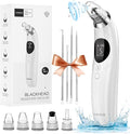 CHIMOCEE Blackhead Remover Pore Vacuum, Upgraded Black Head Remover for Face, Electric Acne Comedone Whitehead Extractor Tools-5 Suction Power, 5 Probes, USB Rechargeable Pimple Popper Tool Kit