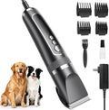 kurtmark Dog Clippers for Grooming Thick Hair, 36V Electric Corded Dog Grooming Kit, 10ft 3-Speed Sheep Shears, Heavy Duty Pet Hair Trimmer with Storage Case for All Coats & Breeds