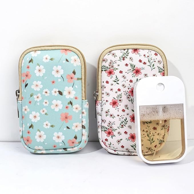 COOKOOKY 2 Pack Hand Sanitizer Holder compatible with Touchland