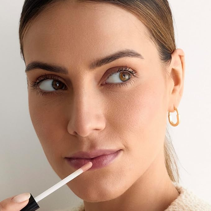 Palladio Lip Gloss, Non-Sticky Lip Gloss, Contains Vitamin E and Aloe, Offers Intense Color and Moisturization, Minimizes Lip Wrinkles, Softens Lips with Beautiful Shiny Finish, Watermelon
