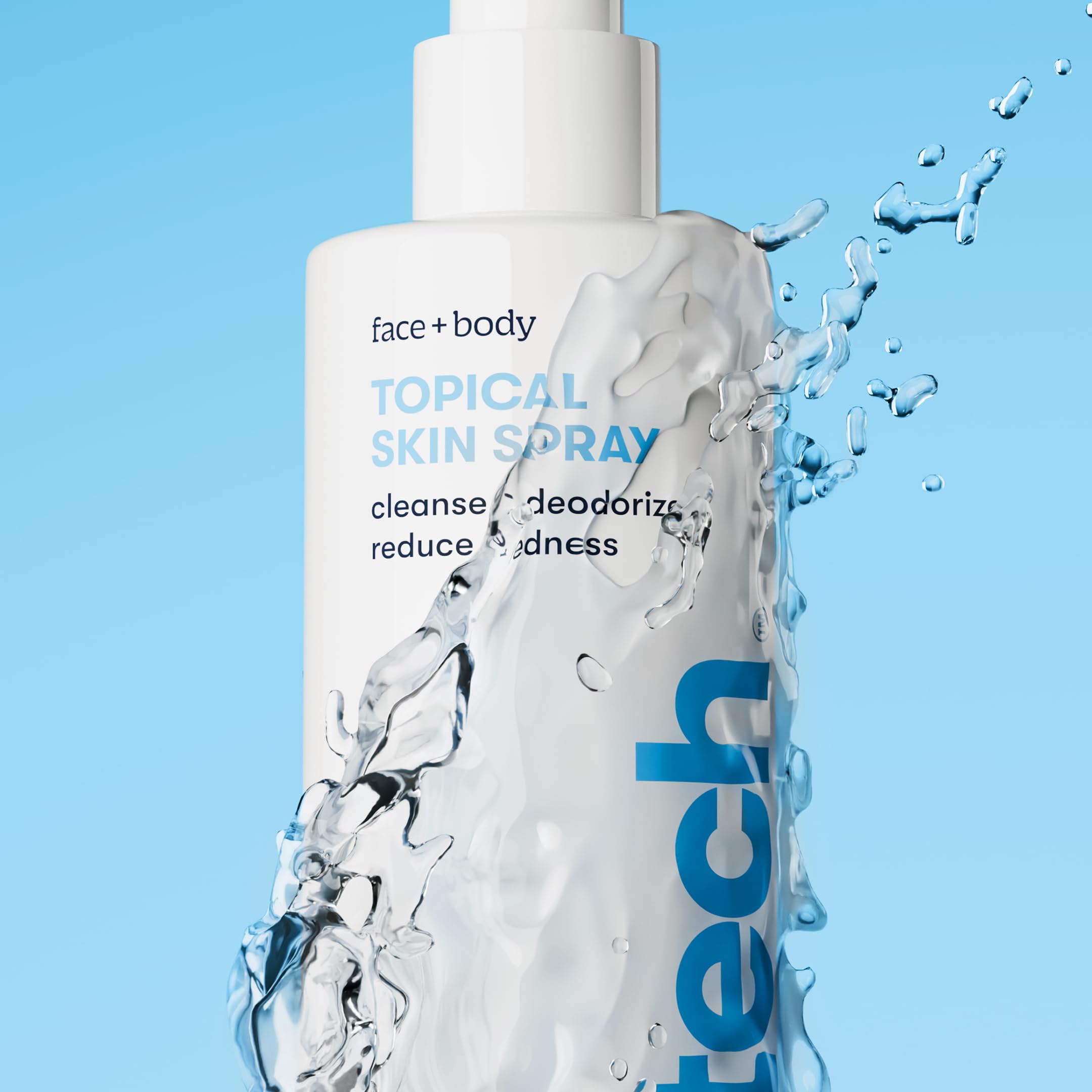 BRIOTECH Topical Skin Spray, Pure HOCl, Tattoo & Piercing Aftercare, Sea Salt Cleansing Solution, TSA Approved Travel Size, Hypochlorous Acid Facial Mist, Skin Care Relief for Bumps Scars & Blemishes