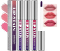 Aseawave 3Pcs Peel Off Lip Liner Lipstick Makeup, Pink Peel Off Lipgloss for Women Magic Lipstick 24 Hours Original Lip Liner Makeup Stain (#D, 1 Count (Pack of 3))