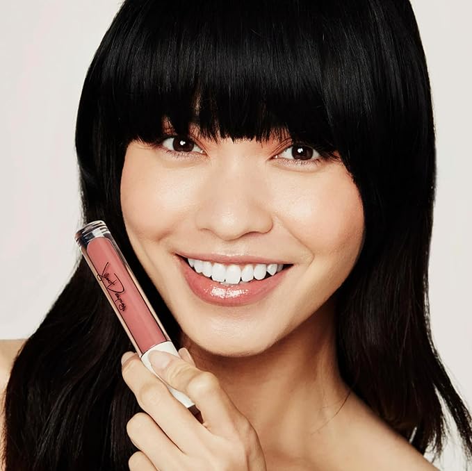 Jillian Dempsey Lip Gloss, Hydrating Plumping High-Shine, Delux Mauve