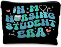 RYYCDOI Nursing Student Gifts, in My Nursing Student Era Makeup Bag, Nursing Students Cosmetic Bags