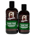Dr. Squatch Men's Natural Shampoo and Conditioner Set – Sulfate & Paraben Free Natural Shampoo and Conditioner for Men – Scalp Nourishing Formula – Pine Tar (11 fl oz, 2-Pack)
