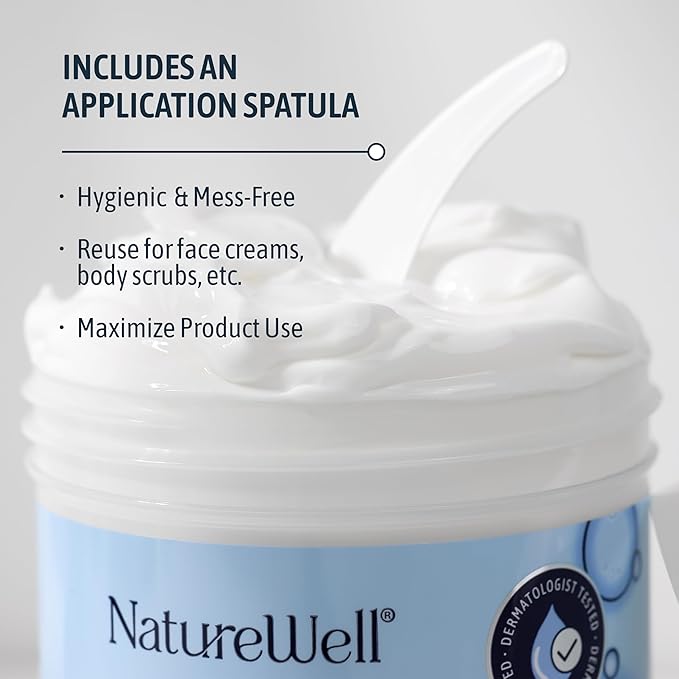 NATURE WELL Clinical Retinol Rejuvenate & Tone Moisture Cream for Face & Body, Anti-Aging Firming Cream for Wrinkles, Fine Lines & Crepey Skin, Body Lotion & Facial Moisturizer, 2 Pack (10 Oz Each)