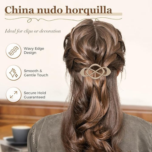4 Pack Vintage French Barrette Hair Clips, 2026 New Hair Accessories for Women, Strong Hold No Slip Styling (Style A)