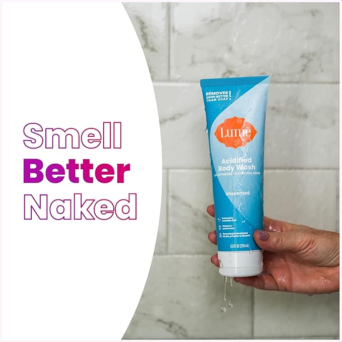 Lume Acidified Body Wash - 8.5 oz, 2 pk (Unscented)