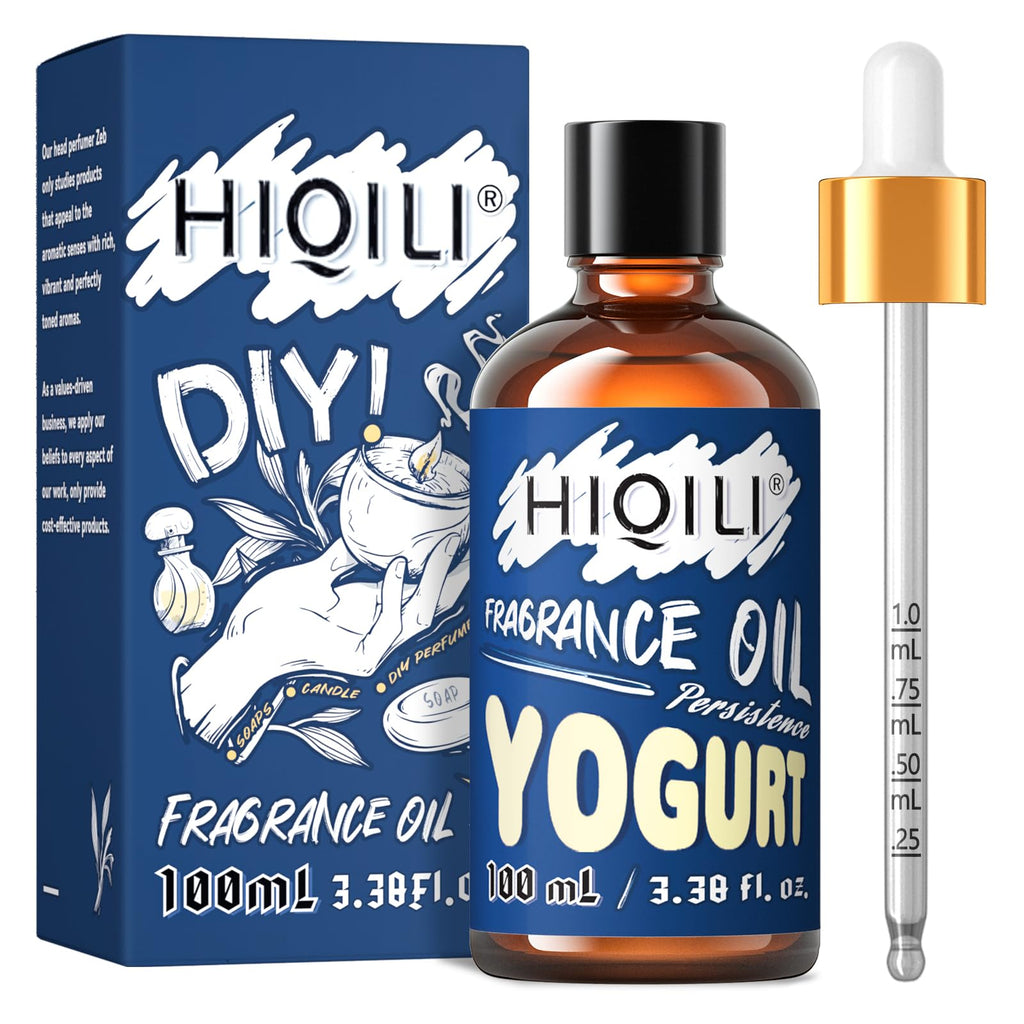 HIQILI Yogurt Fragrance Oil for Diffuser, Candle & Soap