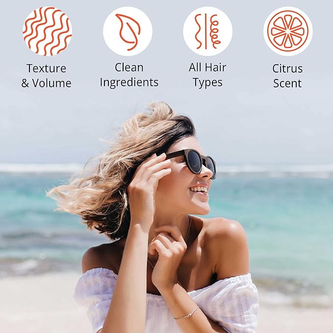 Beauty by Earth Sea Salt Spray for Hair Men & Women