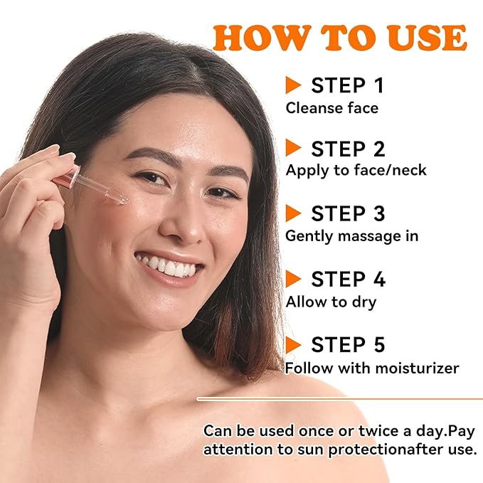MISSEDSEN Niacinamide Serum for Face with Zinc & Hyaluronic Acid, 1 Oz