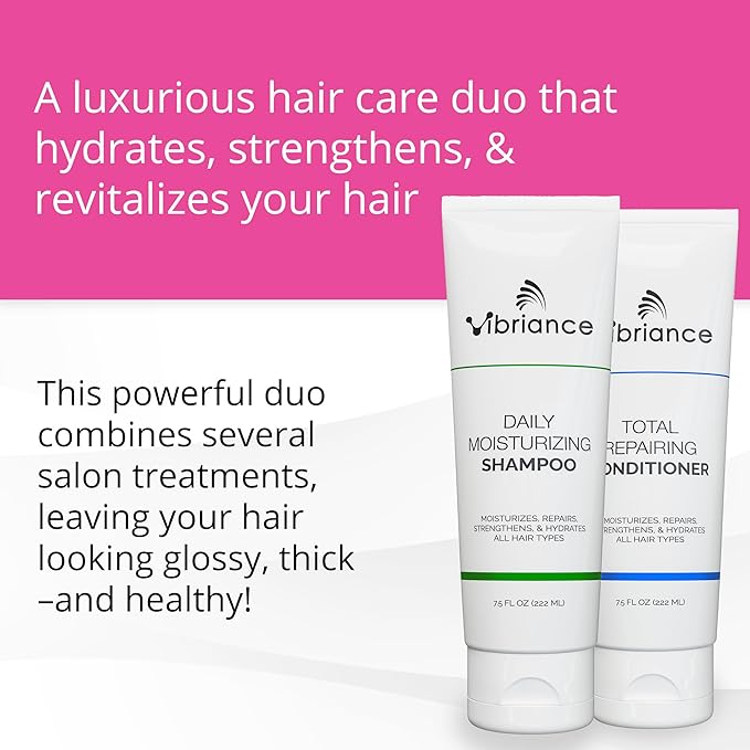 Vibriance Daily Moisturizing Shampoo and Total Repairing Conditioner Set