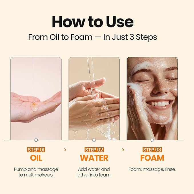 MAXCLINIC K Beauty Calendula Biome Oil To Foam - Makeup Face Wash Cleanser