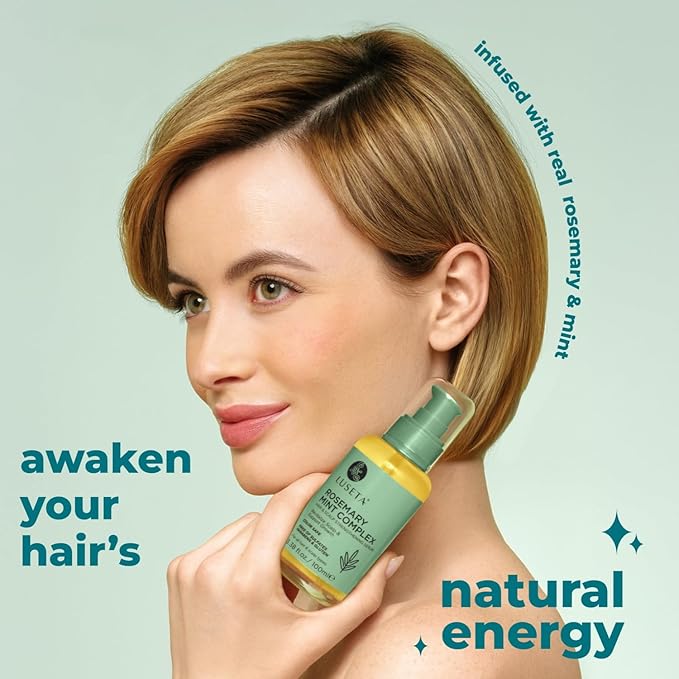 Luseta Rosemary Mint Hair Care Set for Thin Hair, Strengthening，Refreshing