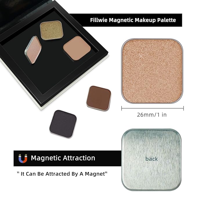 Fillwie Dark Chocolate Matte Eyeshadow Single Refill Pan - Chocolate Charm