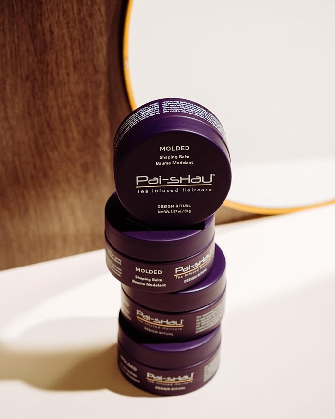 Pai-Shau - Molded Shaping Balm, Flexible Hold & Texture Control, Protection