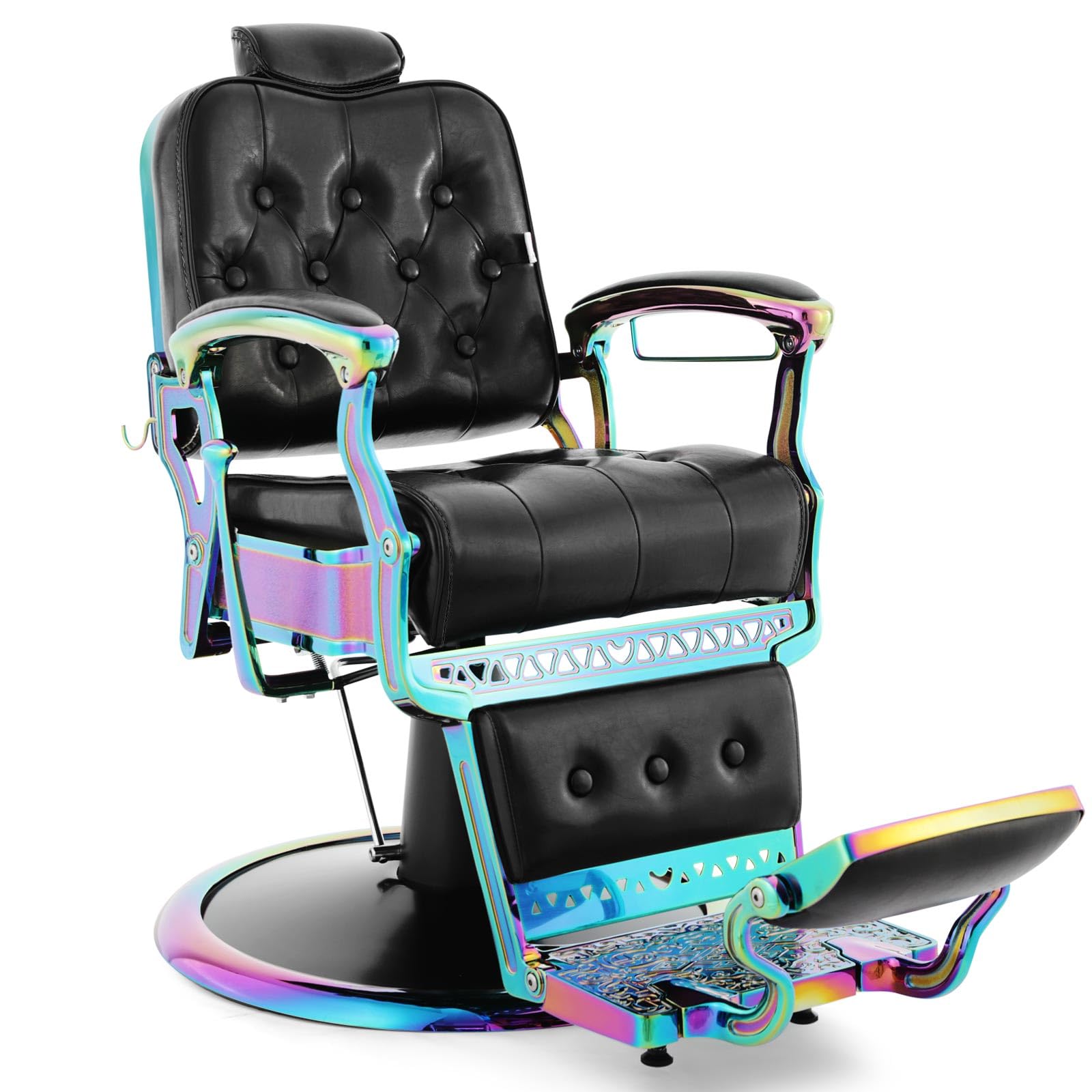 Artist hand Barber Chair All Purpose Recline Salon Chair (Laser Frame)