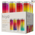 Hiyo Organic Social Tonic – Classic Pack, 12 Pack - Non-Alcoholic Functional Seltzer, Flavored Sparkling Water Crafted with Organic Adaptogens, Nootropics & Botanicals