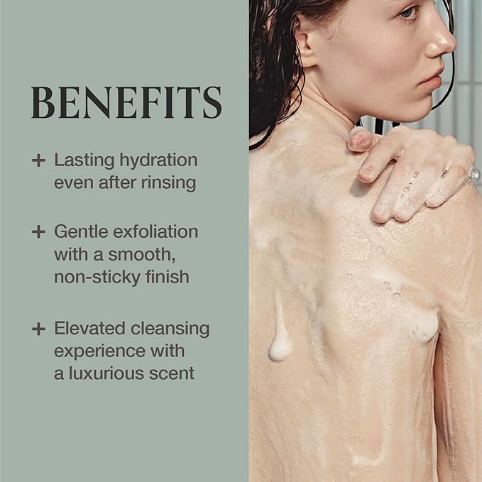 MONCLOS Ritual Hand & Body Wash (16.9 fl oz) - Hydrating pH-Balanced Body Cleanser with Olive Oil, 8-Complex Hyaluronic Acid, and Ceramides for Smooth and Comfortable Skin
