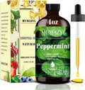 Peppermint Essential Oil, Peppermint Oil 4 Fl Oz 120ML for Diffuser Humidifier Yoga Cleaning DIY Candle Soap Making MUMAZYL Essential Oils