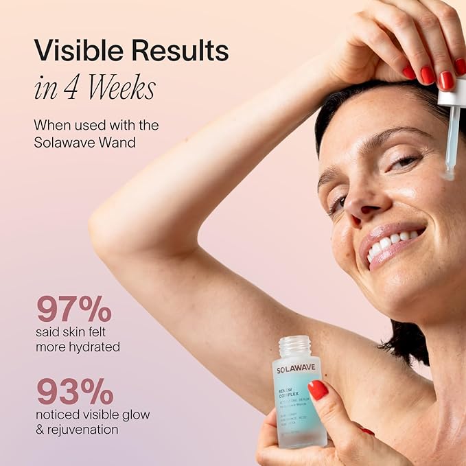 Solawave Renew Complex Red Light Therapy Activation Serum, 1 Oz (1-Pack)