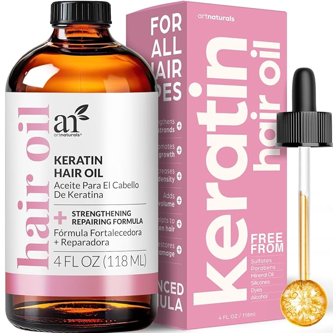 ArtNaturals Keratin Hair Oil, 4 oz