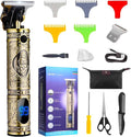 Suttik Hair Clippers for Men with Replacement Blade, Professional Hair Trimmer for Barber, T-Blade Edgers Clippers, Close-Cutting Trimmers, Cordless Clippers for Hair Cutting