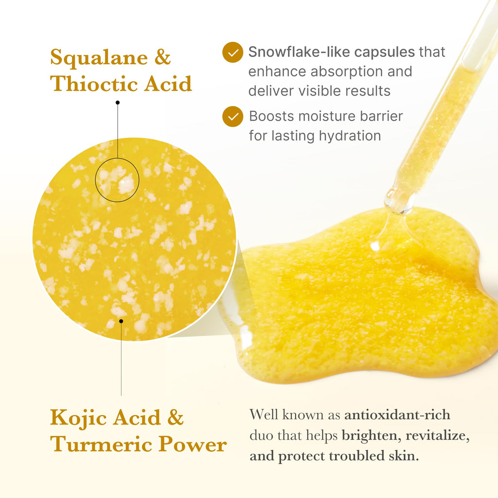 medicube Kojic Acid Turmeric Clarifying Capsule Serum for Troubled Skin