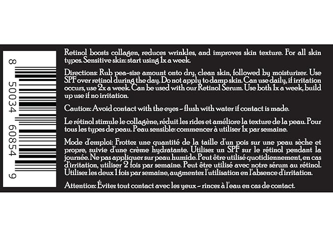 Brickell Men's Retinol Face Moisturizer Cream For Men, Anti-Wrinkle Face Night Cream with Retinol, Hyaluronic Acid, and Vitamin E To Reduce Fine Lines and Even Skin Tone, Fragrance-Free, 2 Ounce