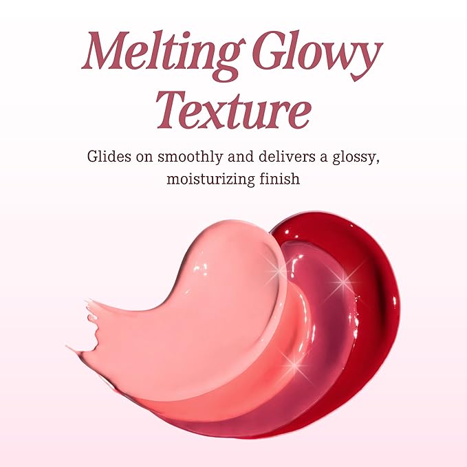 DEARDAHLIA Lip Paradise Sensual Lip Glow (Emily) - Hydrating Vegan Lipstick with Glossy Finish, Vibrant Color, Smooth Application, Natural Radiant Glow & Shea Butter Nourishment, 0.11 oz