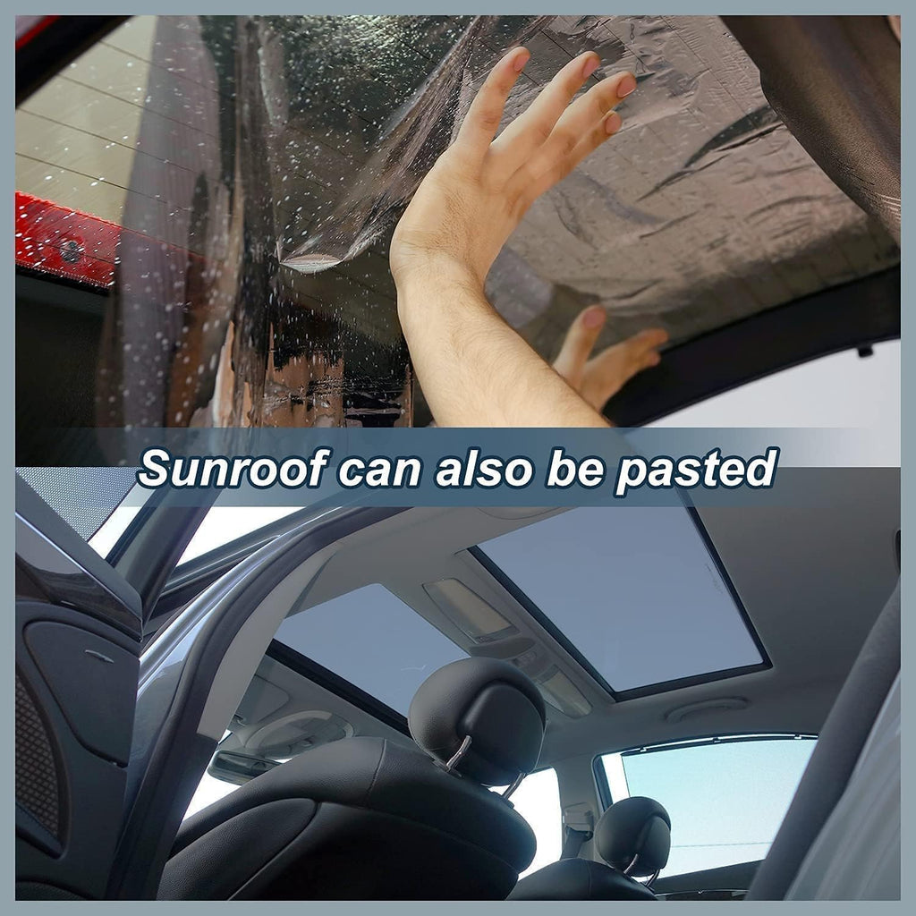 TOYOCO Ceramic Car Window Tint Film, 20% VLT, 24" x 15FT Window Privacy Film, No Signal Interference, 99% UV Protection & Scratch-Resistant for Side & Rear Windows, DIY Install