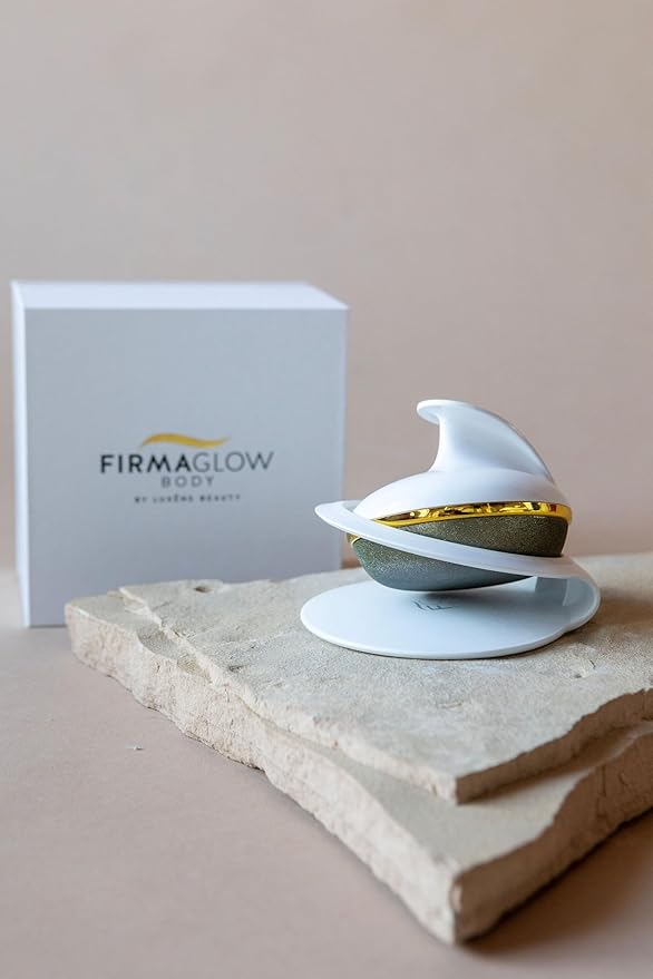 Luxene Beauty FIRMAGLOW® - For The Body - Microdermabrasion Device - Home Skin Care Tool for Anti-Aging, Skin Resurfacing, and Exfoliation - Diamond Surface - Spa Quality - All Skin Types