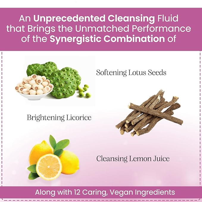 The Ayurveda Experience Nucinel Makeup Remover and Gentle Cleansing Liquid for All Skin Types - Power-Clean & Power-Nourish Skin Gently - Dermatologically Tested, 3.5 oz