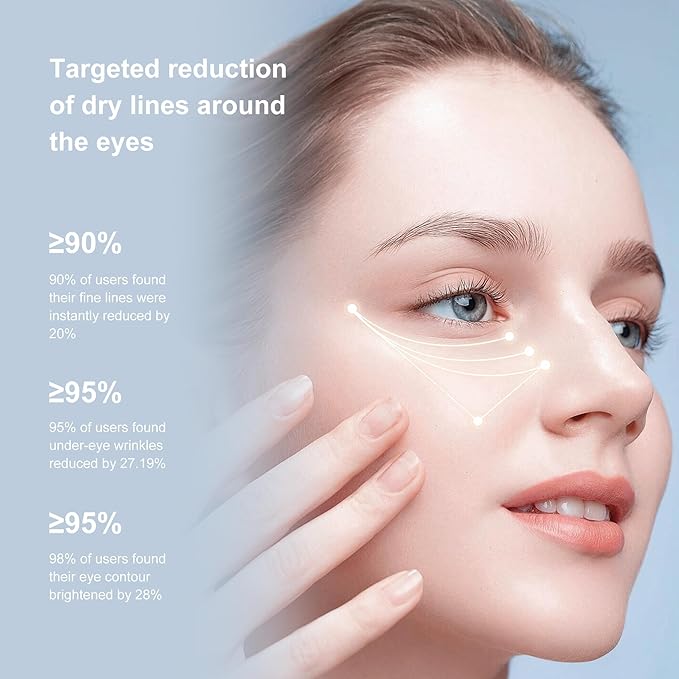 Ycz Red-Glow Electric Massage Eye Cream for Fading Dark Circles, 1.76 Fl Oz