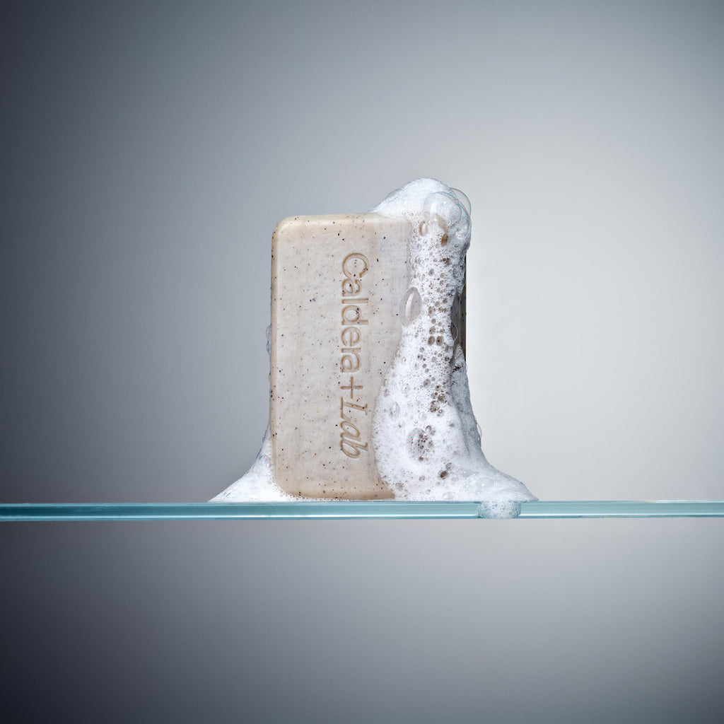 Caldera + Lab The Body Bar | Men's Exfoliating Soap, Organic, 7 Oz