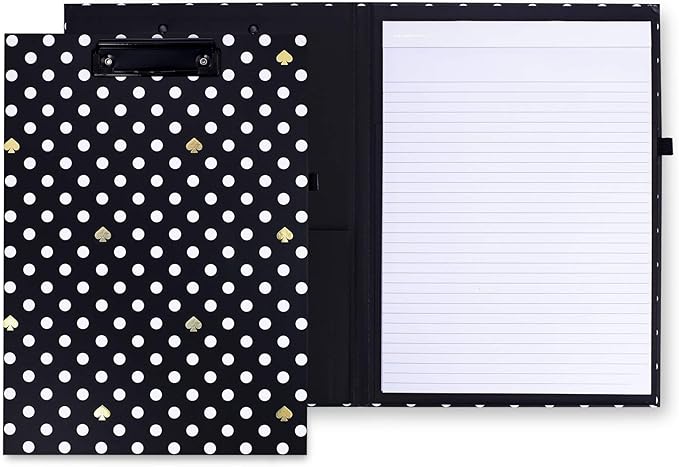 kate spade new york Clipboard Folio, Polka Dots