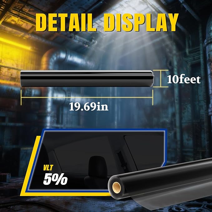 ARANA 5% VLT 20"×10FT Ceramic Car Window Tint Film