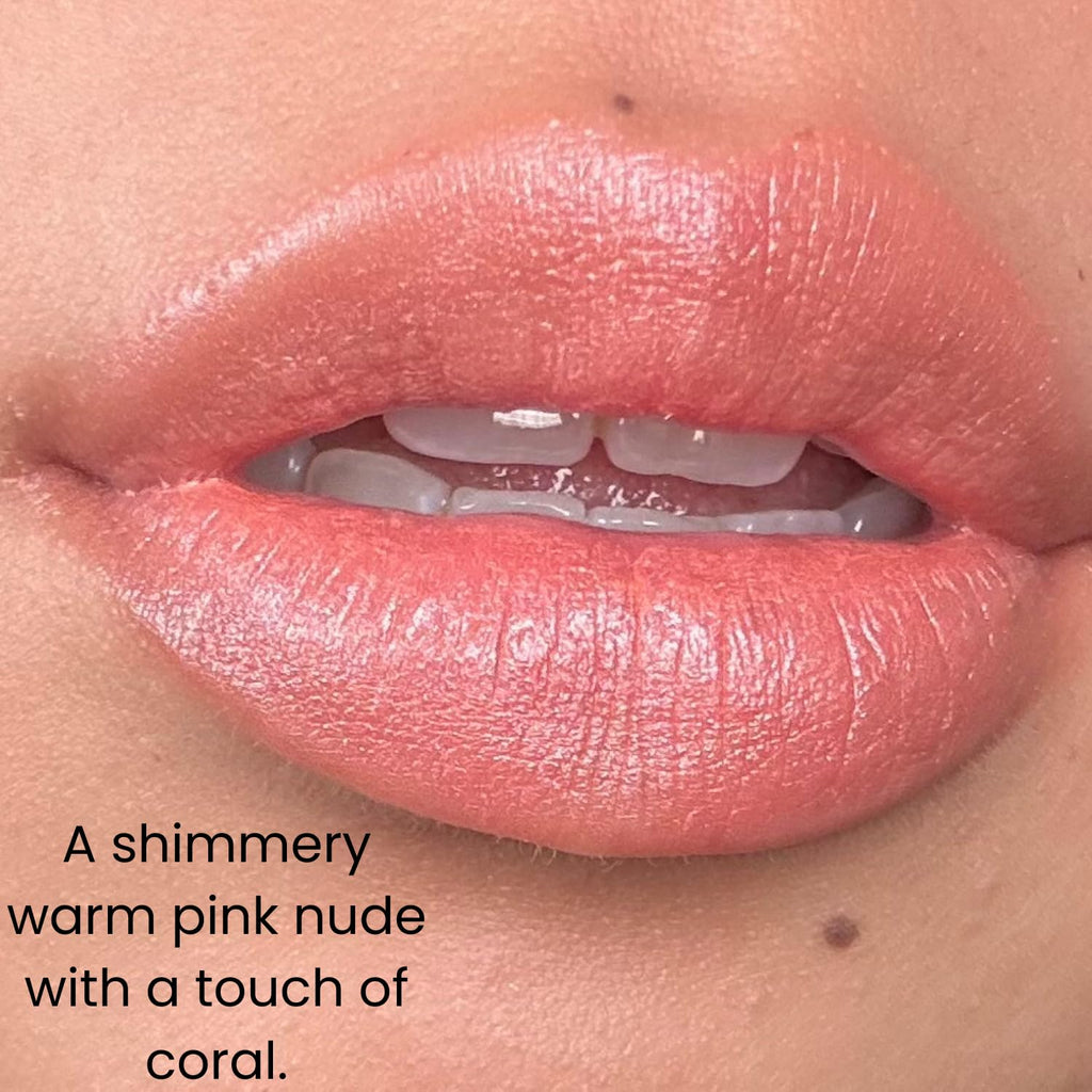 nude envie - Lipstick - Creamy & Long-Lasting Finish - Velvety Texture & Easy Application - Luxury Hydration - With Shea Butter, Vitamin E & Jojoba Oil - Vegan, Paraben-Free & Cruelty-Free - Joey