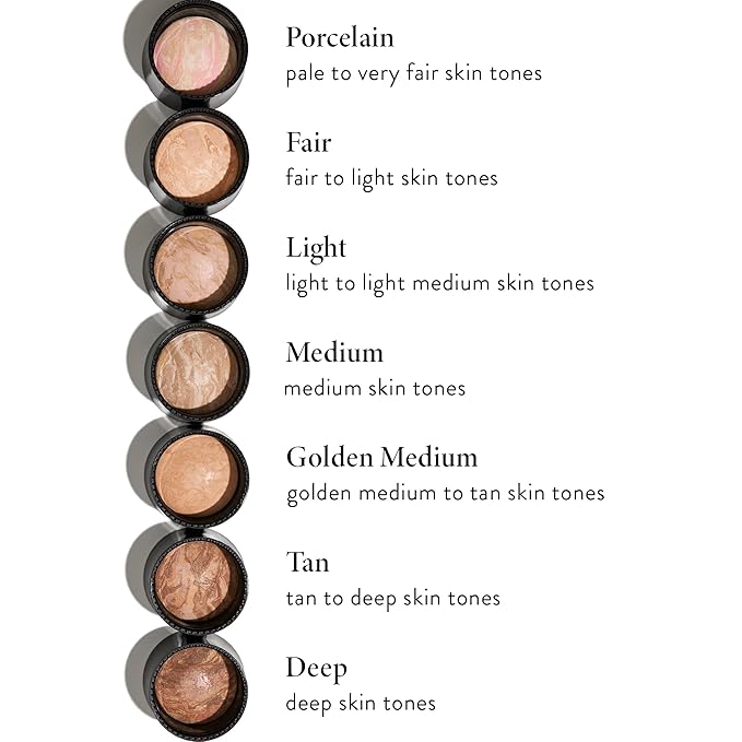 LAURA GELLER NEW YORK Award-Winning Baked Balance-n-Brighten Color Correcting, Travel Size, Powder Foundation – Light – Handmade in Italy – Buildable, Matte Finish – For Mature Skin