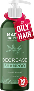 Clarifying Shampoo for Oily Hair and Scalp - Degrease Deep Cleansing Shampoo Build Up Remover with Rosemary Oil for Greasy Hair & Scalp - Vegan Color Safe Sulfate Paraben & Cruelty Free (16 Fl Oz)