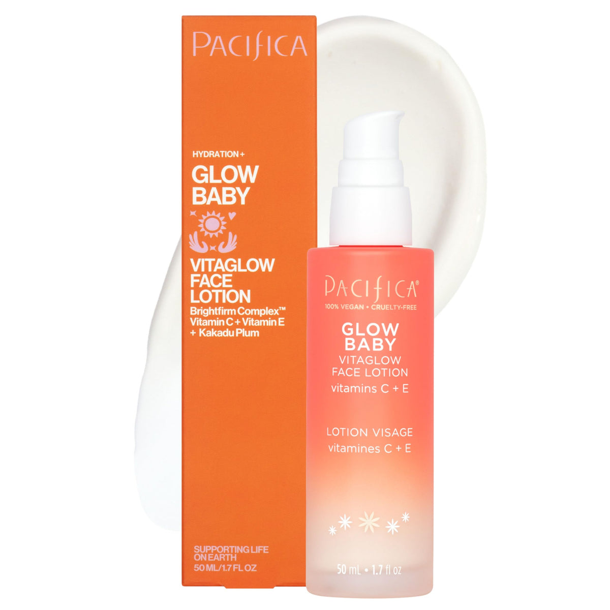 Pacifica Peptide Face Moisturizer Future Youth Daily Turnaround Hydrating, SPF 50 Broad Spectrum, UVA/UVB Sun Protection, Sunscreen, Face Moisturizer, Anti-Aging, Vegan, 1.7 fl oz (1 Count)