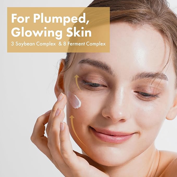 TOSOWOONG Glow Bean 6% Face Cream for Glass Skin, Nourishing, Hydrating