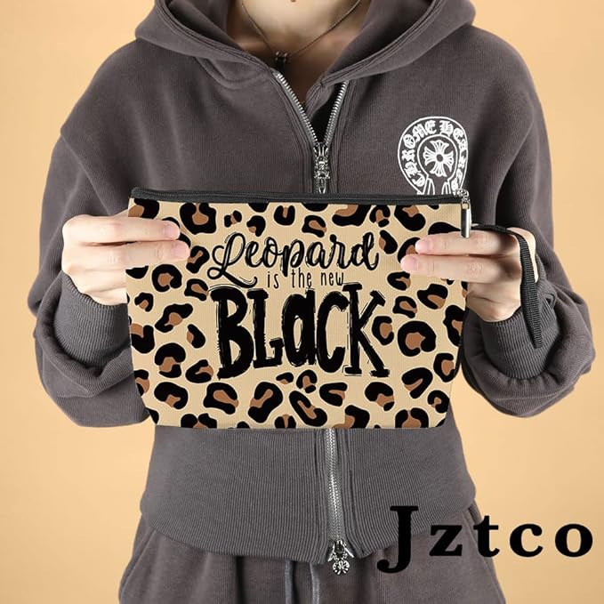 Leopard Print Gifts for Women Makeup Bag Gift Ideas for Leopard Lovers