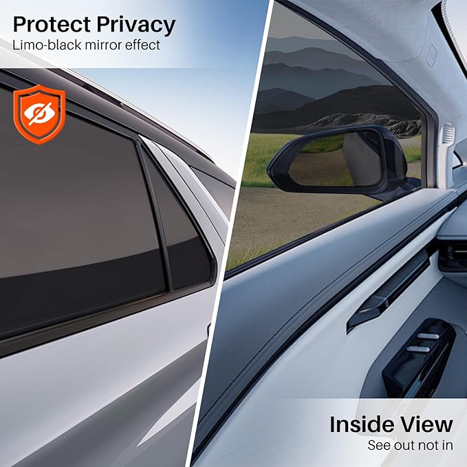 Car Window Tint 5% VLT, 5 Percent Nano Ceramic Window Roll 36" Inch x 15'Ft, Automotive Car Tint for Privacy Sun & Glare Protection UV Heat Blocking, Scratch Resistant 5-Layer