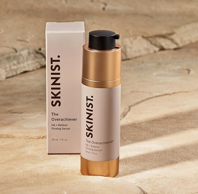 SKINIST The Overachiever Hyaluronic Acid + Retinol Firming Serum – Nighttime Anti-Aging & Hydrating Formula