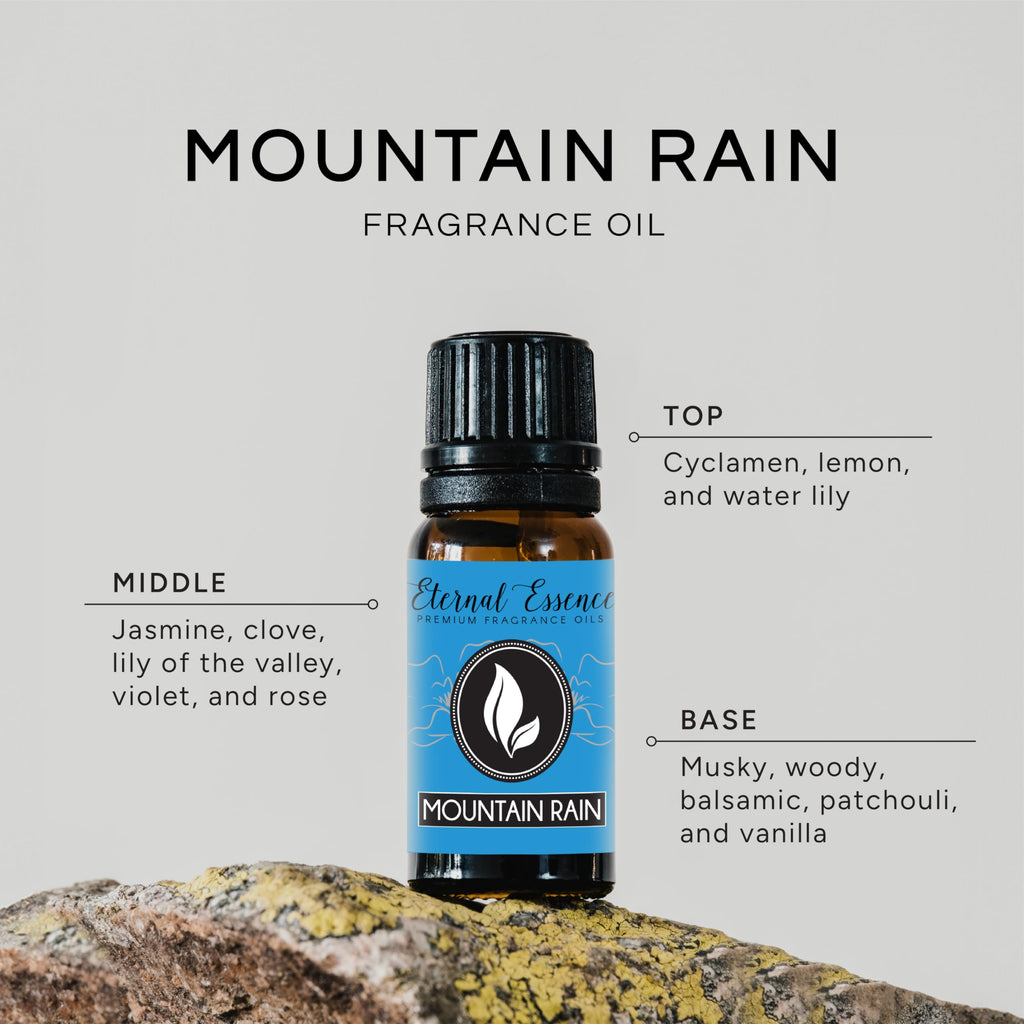 Mountain Rain Premium Grade Fragrance Oil - 10ml - Scented Oil