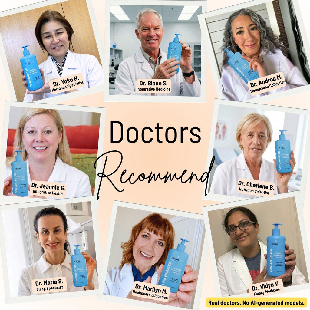 Mirai Clinical Persimmon Shampoo for Old People Smell, Nonenal® Solution
