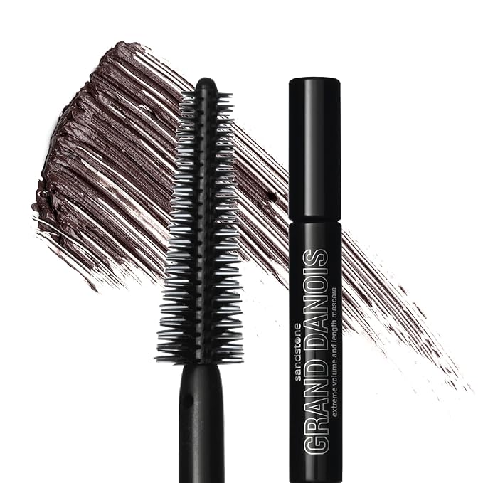 Sandstone Scandinavia Hypoallergenic Mascara for Sensitive Eyes (Brown)