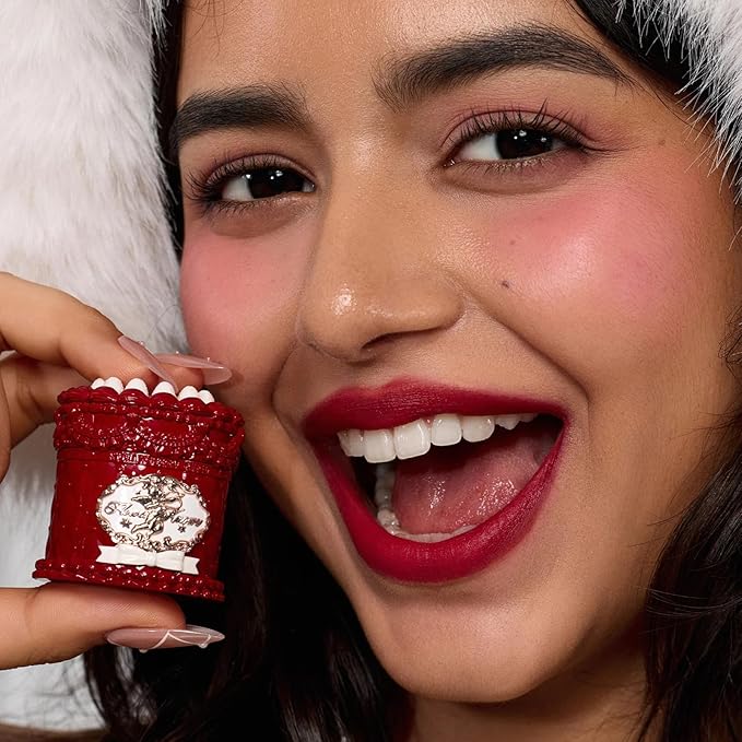 Flower Knows Strawberry Cupid Cake Lip Cream, Berry Rose Red