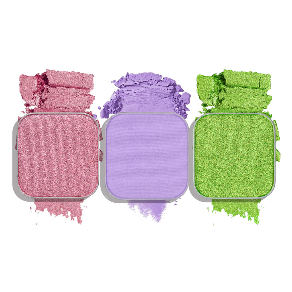 Fillwie 3-Color Eyeshadow Refill Kit, Custom Fit Empty Magnetic Palettes